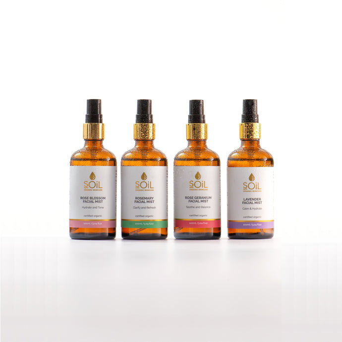 Facial Mists – Launching a New Range of Mists from Organic Hydrosols