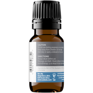 Organic Eucalyptus Essential Oil (Eucalyptus Smithii) 10ml