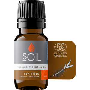Organic Tea Tree Essential Oil (Melaleuca Alternifolia) 10ml