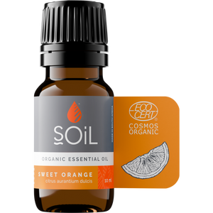 Organic Orange Essential Oil (Citrus Sinensis) 20ml