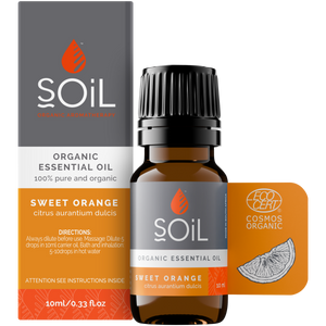 Organic Orange Essential Oil (Citrus Sinensis) 20ml