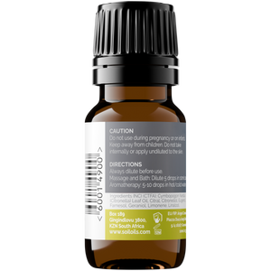 Organic Citronella Essential Oil (Cymbopogon Nardus) 10ml
