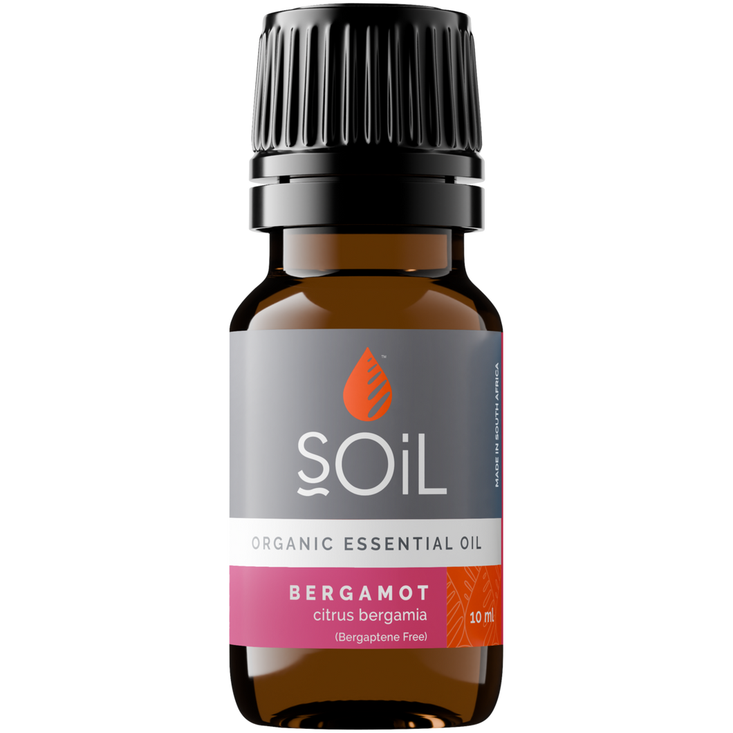 Organic Bergamot Essential Oil (Citrus Bergamia) 10ml