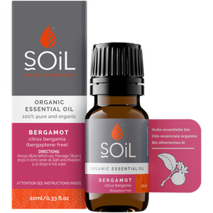 Organic Bergamot Essential Oil (Citrus Bergamia) 10ml