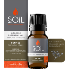 Organic Fennel Essential Oil (Foeniculum Vulgarus) 10ml