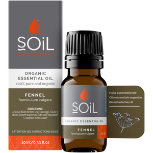 Organic Fennel Essential Oil (Foeniculum Vulgarus) 10ml