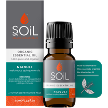 Organic Niaouli Essential Oil (Melaleuca QuinQuenervia) 10ml