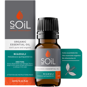 Organic Niaouli Essential Oil (Melaleuca QuinQuenervia) 10ml