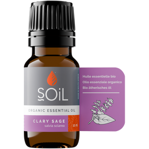 Organic Clary Sage Essential Oil (Salvia Sclarea ) 10ml