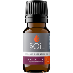 Organic Patchouli Essential Oil (Pogostemon Cablin) 10ml