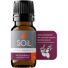 Organic Patchouli Essential Oil (Pogostemon Cablin) 10ml