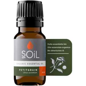 Organic Petitgrain Essential Oil (Citrus Aurantium) 10ml
