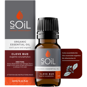 Organic Clove Bud Essential Oil (Eugenia Caryophillus) 20ml