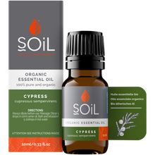 Organic Cypress Essential Oil (Cupressus Sempervirens) 10ml