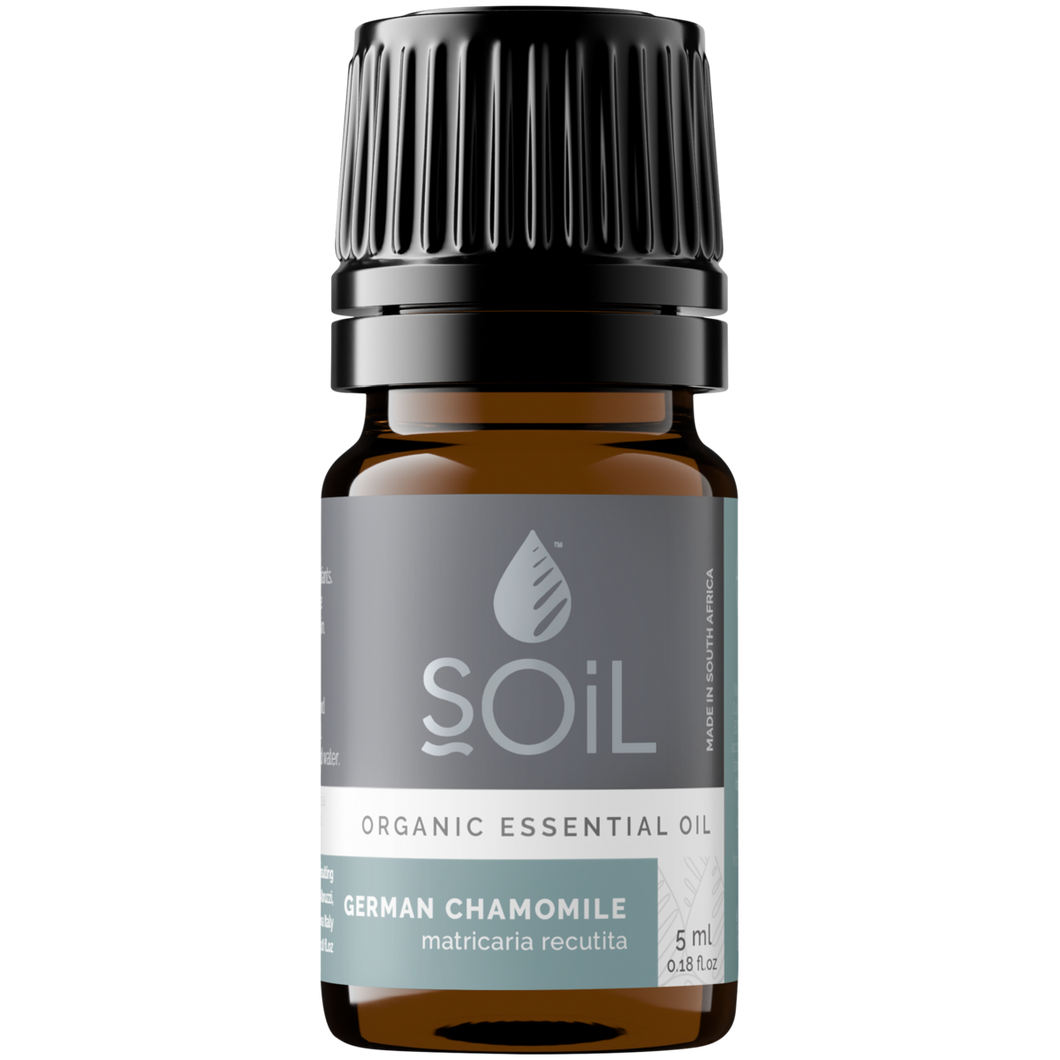 Organic Chamomile, German Essential Oil (Matricaria Recutita) 5ml