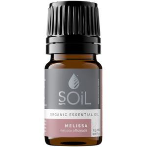 Organic Melissa Essential Oil (Melissa Officinalis) 2.5ml