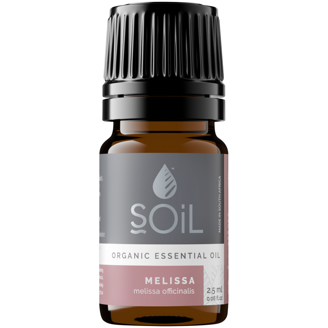 Organic Melissa Essential Oil (Melissa Officinalis) 2.5ml