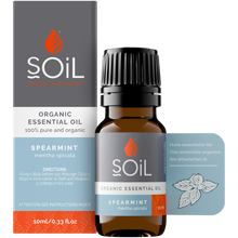 Organic Spearmint Essential Oil (Mentha Spicata) 10ml
