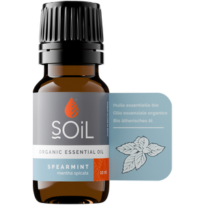 Organic Spearmint Essential Oil (Mentha Spicata) 10ml