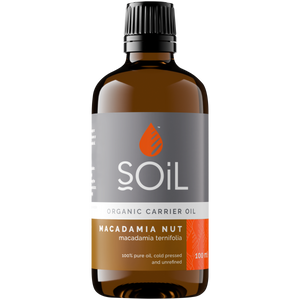 Organic Macadamia Nut Oil (Macadamia Integrifolia) 100ml