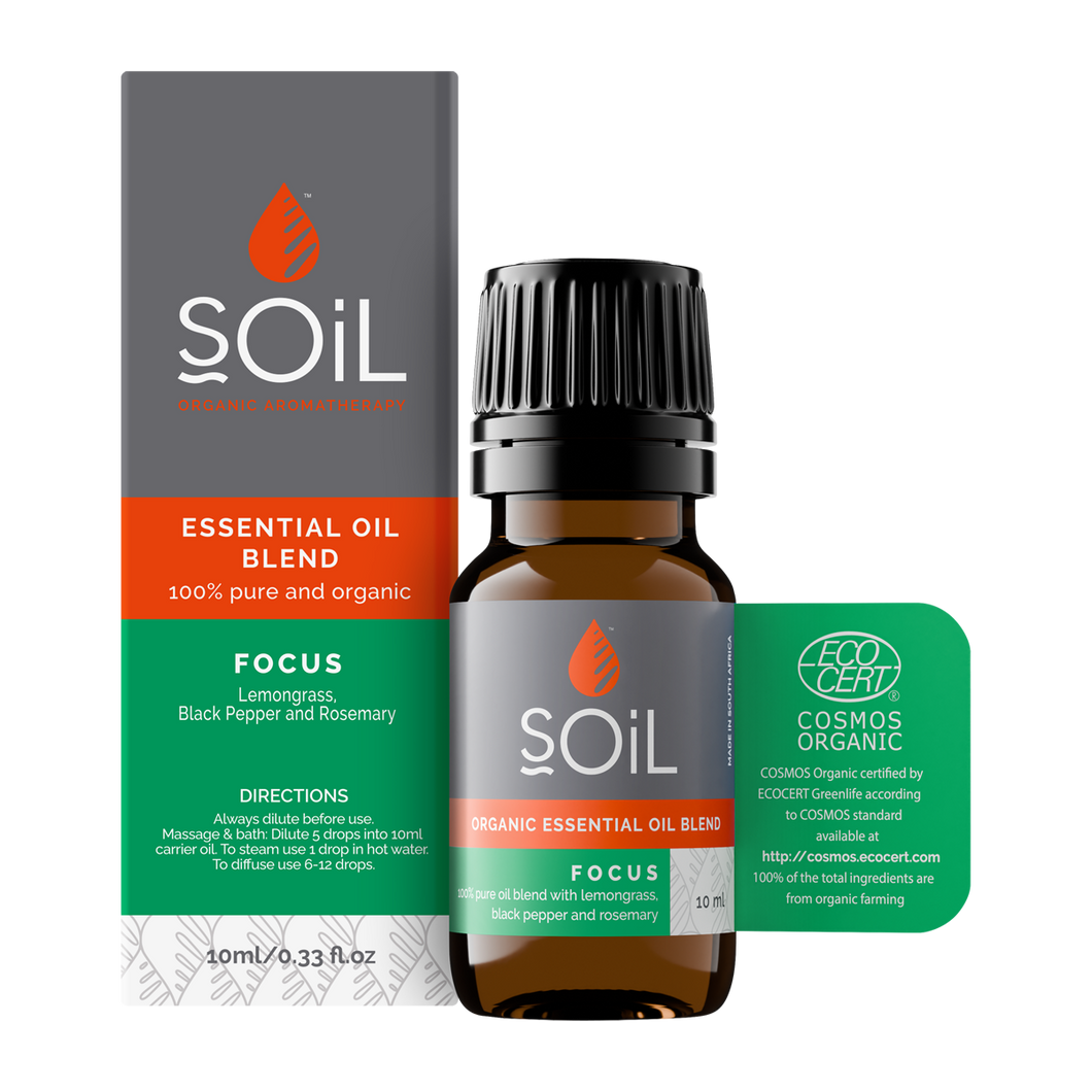 Focus - Organic Essential Oil Blend 20ml