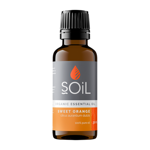Organic Orange Essential Oil (Citrus Sinensis) 30ml
