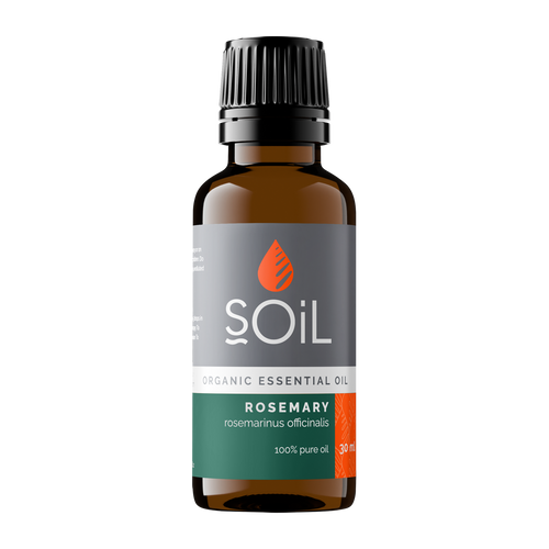 Organic Rosemary Essential Oil (Rosemarinus Officinalis) 30ml