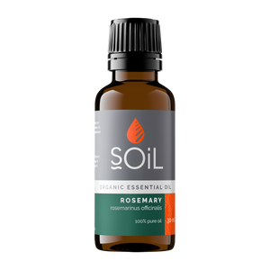 Organic Rosemary Essential Oil (Rosemarinus Officinalis) 30ml