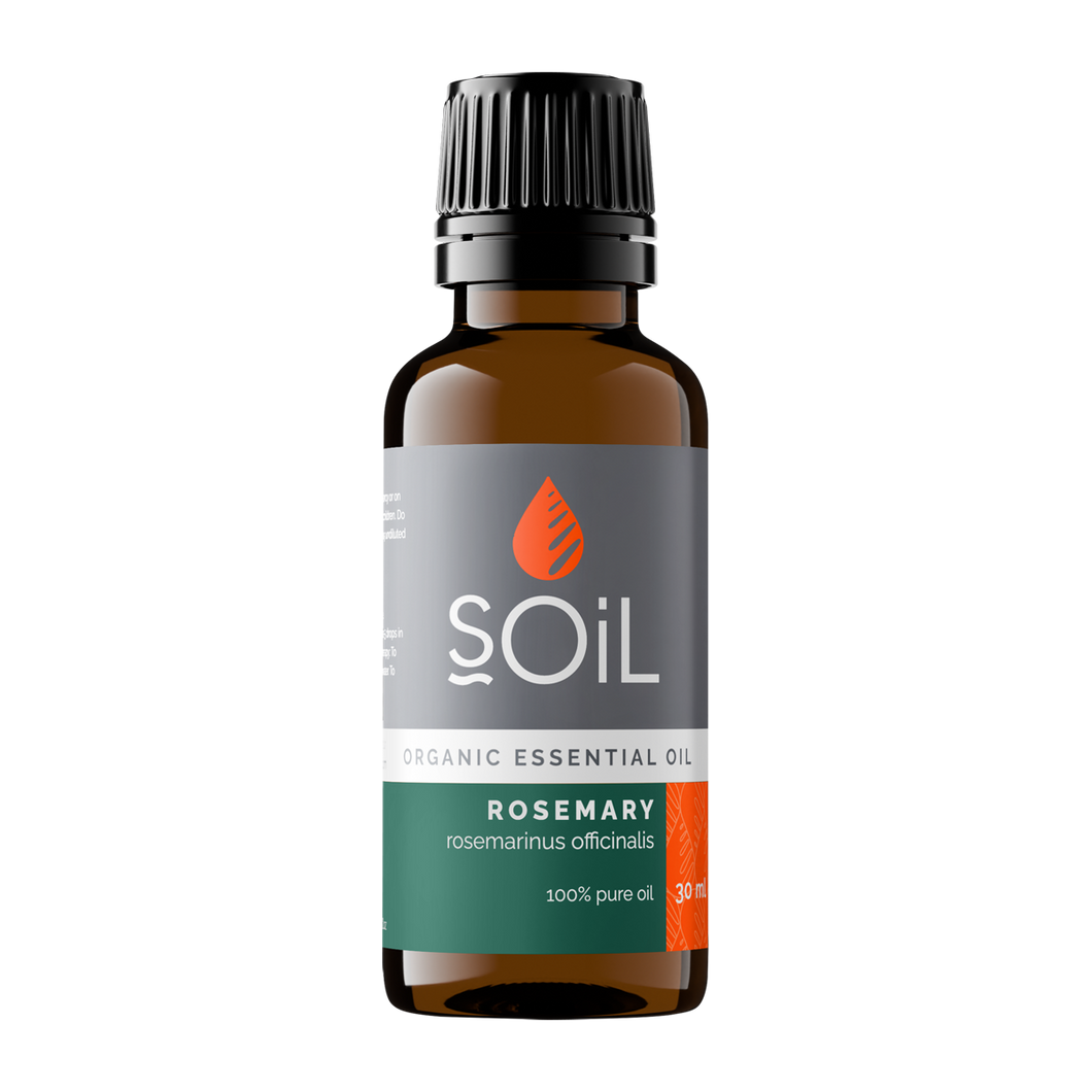 Organic Rosemary Essential Oil (Rosemarinus Officinalis) 30ml