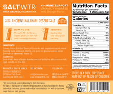 Functional Electrolyte Drink Mix - Immune Support- Wild Orange - 30 Pack