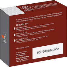 SOiL First Aid Organic Essential Oil Trio