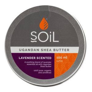 Organic Shea Butter - Lavender Scented 100ml
