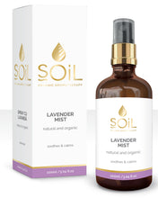 Natural and Organic Lavender Mist 100ml
