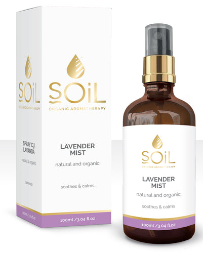 Natural and Organic Lavender Mist 100ml - COMING SOON