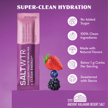 Functional Electrolyte Drink Mix - Clean Energy - Mixed Berry - 30 Pack