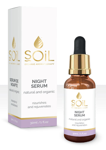 Natural and Organic Night Serum 30ml - COMING SOON
