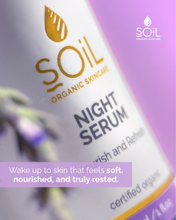 Natural and Organic Night Serum 30ml
