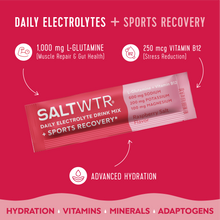 Functional Electrolyte Drink Mix - Sports Hydration - Raspberry Salt - 30 Pack