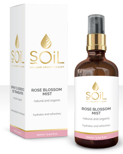 Natural and Organic Rose Blossom Mist 100ml - COMING SOON