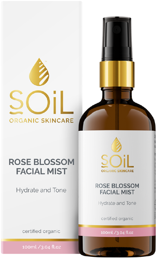 Natural and Organic Rose Blossom Mist 100ml