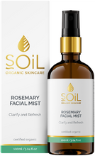 Natural and Organic Rosemary Mist 100ml