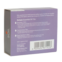 SOiL Exhale Organic Essential Oil Trio