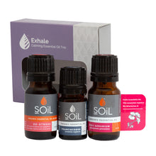 SOiL Exhale Organic Essential Oil Trio