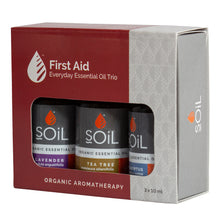 SOiL First Aid Organic Essential Oil Trio