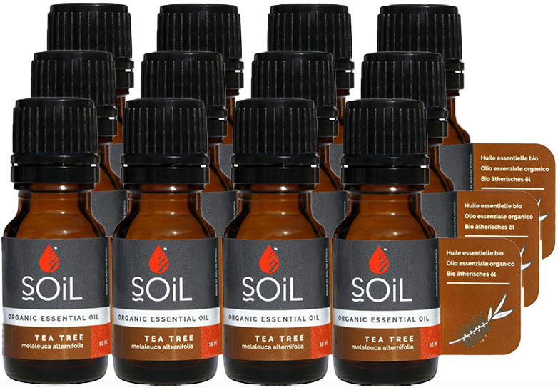 SAVE 50% - Organic Tea Tree Essential Oil (Melaleuca Alternifolia) 120ml