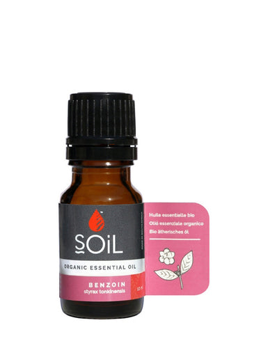 Organic Benzoin Essential Oil (Styrax Tonkinensis Resin and Alcohol) 10ml
