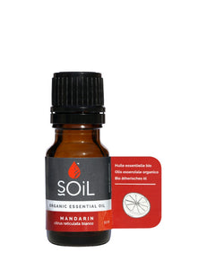 Organic Mandarin Essential Oil (Citrus Reticulata Blanco) 10ml