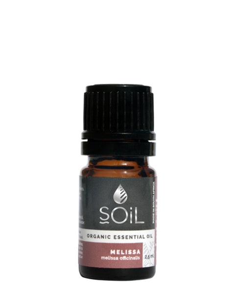 Organic Melissa Essential Oil (Melissa Officinalis) 2.5ml