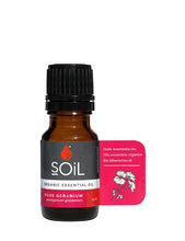 Organic Rose Geranium Essential Oil (Pelargoneum Graveolens) 10ml
