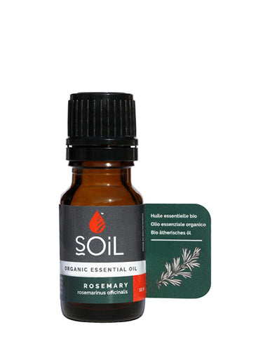 Organic Rosemary Essential Oil (Rosemarinus Officinalis) 10ml